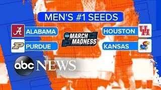 NCAA March Madness brackets are set l GMA