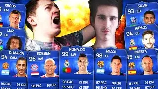 FIFA 15 - INSANE TOTY PINK SLIPS! Vs iLukasx100 - The RANDOM TOTY Wager!!