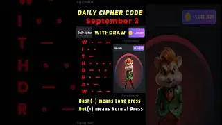 Hamster kambot Daily Clipper Code  3 September cambo Card #hamsterkombat Today cambo#dailycombo