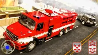 Real Robot Fire Truck Driving - Emergency Vehicles Parking Game | Android Gameplay #shorts