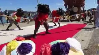１１８南房総市富浦町の港祭・多田良の鞨鼓舞①／②　asd Movie tma7272