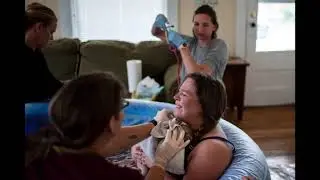 Natural Water Birth at Home