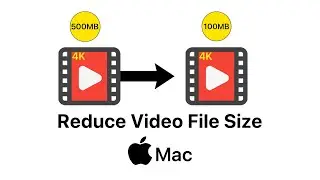 Как уменьшить размер видеофайла на Mac?