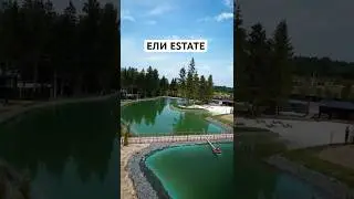 Обзор элитного досугового посёлка Ели Estate: дом-шале, рукотворные пруды 1,5га, спорт, перезагрузка
