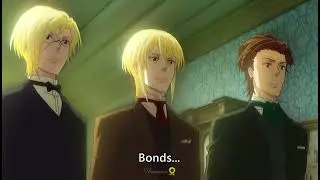 The birth of James bond scene Yuukoku no Moriarty