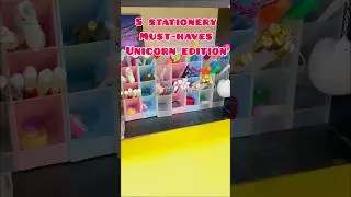 5 Stationery Must-Haves Unicorn Edition | Stationery Haul | The Art Shack