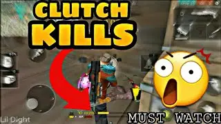 FREE FIRE RANKED KILLS MONTAGE | GARENA FREE FIRE SOLO PRO SKILLS HIGHLIGHTS