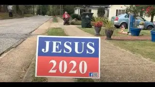 Jesus 2020: Not a write-in candidate but 'a reminder,' residents say