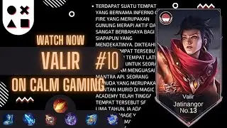 Valir bermain Objective dijamin 100% MVP 🔥🤙🏻#valir #valirgameplay #mobilelegends #mlbb #mvp