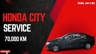 Honda City 70,000 KM Major Service 🔧 | Full Maintenance Cost & Service Details!