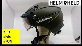 KED - Alvis - Farbe: brown matt - 360&deg; - Powered by Helmheld.de