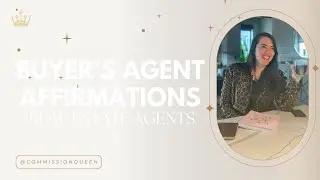 Buyer's Agent Affirmations | Daily Affirmations for Realtors | Real Estate Agent Affirmations
