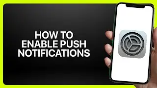 Как включить push-уведомления в настройках iPhone 2025! Инструкция