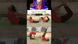 🦋 These 4 powerful yoga asanas can help balance your thyroid #YogaForThyroid  #YogaForHormones#