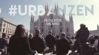 Flash mob #URBANZEN #Bpeace in Piazza Duomo a Milano