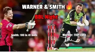Warner & Smith Create History | BBL 2025-26 Sydney Derby Highlights