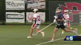 WATCH: Plattsburgh High School boys' lacrosse completes comeback effort for senior day win