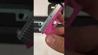1/3 scale glock keychain