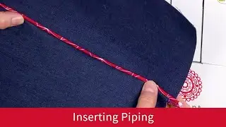 Inserting Piping on the Baby Lock Vibrant