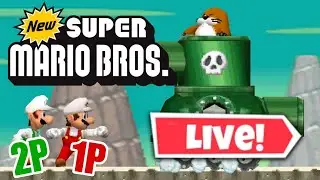 🔴 LIVE NOW: New Super Mario Bros DS MULTIPLAYER DAY 5!