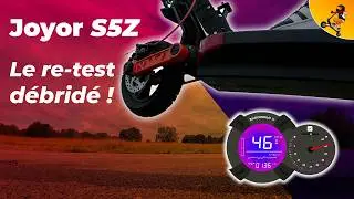 Joyor S5Z - le test SANS bridage ! @joyor-escooter
