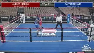 USAB 25 NC 1211AM Ring 3 Bout 17 Andrew Herrera Tayvon Tolliver JM114