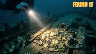 Diving Into an Ancient Ghost Ship: What&rsquo;s Inside? (4K Underwater)