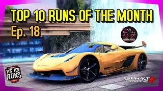 Asphalt 8 TOP 10 LEGENDARY RUNS OF THE MONTH Episode #18 @Taskeen Haider ❌ Super G Black @AsphaltGames