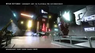 Star Citizen - from concept to actual CryEngine 3 graphics