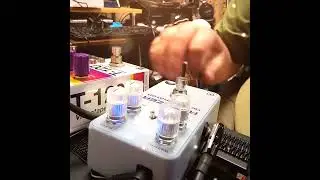 First jam with the Keeley Realizer Reverberator