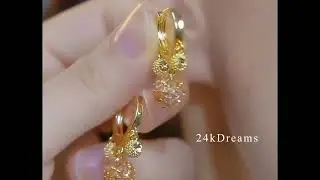  gold earrings designs for daily use #gold #goldjewellery 