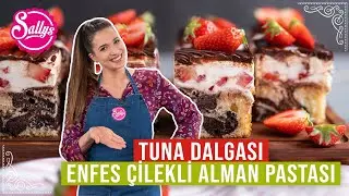 ENFES ÇİLEKLİ ALMAN PASTASI / DONAUWELLE / ÇİLEKLİ PASTA NASIL YAPILIR?