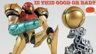 THE BEST SAMUS ARAN FIGURE? Figma Metroid Prime 3 Corruption Varia Arm Cannon Action Figure Review