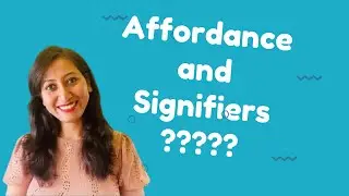 What are Affordance and Signifiers? With Examples | UX Design Principle