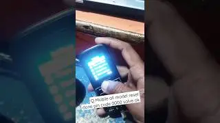q mobile all model reset done pin code 0000 solve ok