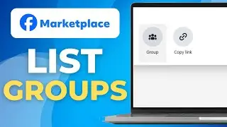 How To List Facebook Marketplace Listing In More Places Groups | September 2025