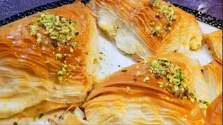 Рецепт сырной пахлавы за 4 минуты всего из 4 ингредиентов. Это Легко и Вкусно