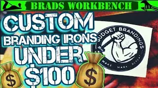 Affordable CUSTOM Branding Iron || Budget Branding Irons REVIEW