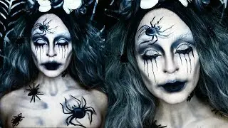 Ghost Bride Halloween Makeup