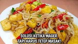 GURIH SEGARNYA GAK MAIN - MAIN! TUMIS TAUGE TAHU KUNING