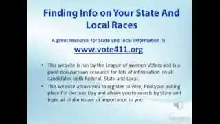 Informed Voting