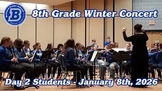 Raymond's 8th Grade Winter Concert - 01.08.26