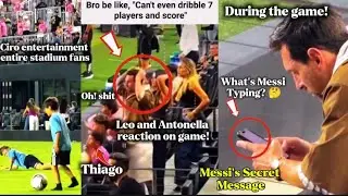 Messi Watches from Bench as Ciro Becomes the Hero! |Messi&rsquo;s Reactions l Inter Miami vs Pumas #messi 