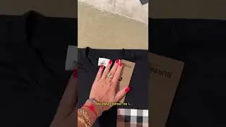 Футболка Burberry для нашего клиента🔥 #байер #burberry #футболка