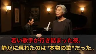 人生を生きた声は、必ず届く。72歳元歌手が灯した、小さな奇跡の物語。