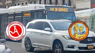MTA BUS: 2015 Novabus LFS [8335] M100 bus @ West 125th Street & St Nicholas Avenue [ Jamaica Loan ]