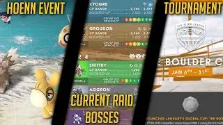 HOENN EVENT/CURRENT RAIDS AND EGGS/BOULDER CUP INFO - Loco's PoGo Podcast Episode #20
