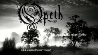 Opeth - Soldier of Fortune (Lyrics)