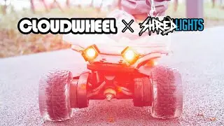 How to mount Shredlights to Exway boards with Cloudwheel