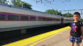 MBTA Commuter Rail Train Kids Horn Honking